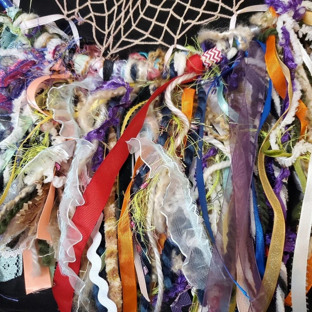 Avant-garde Bohemian OOAK Dream Catcher 12